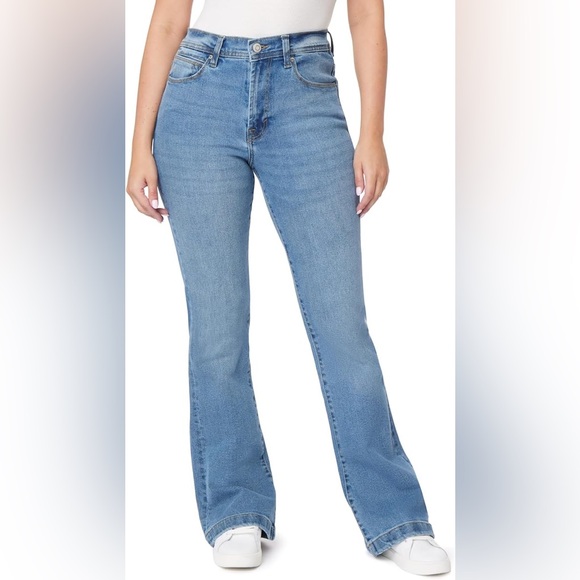 Kensie Jeqns - Savannah High Rise Flare - size 4/27 - Picture 1 of 4